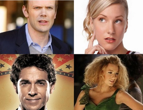 Gossip Girl 5, Glee 3, Chuck 5, Community 3