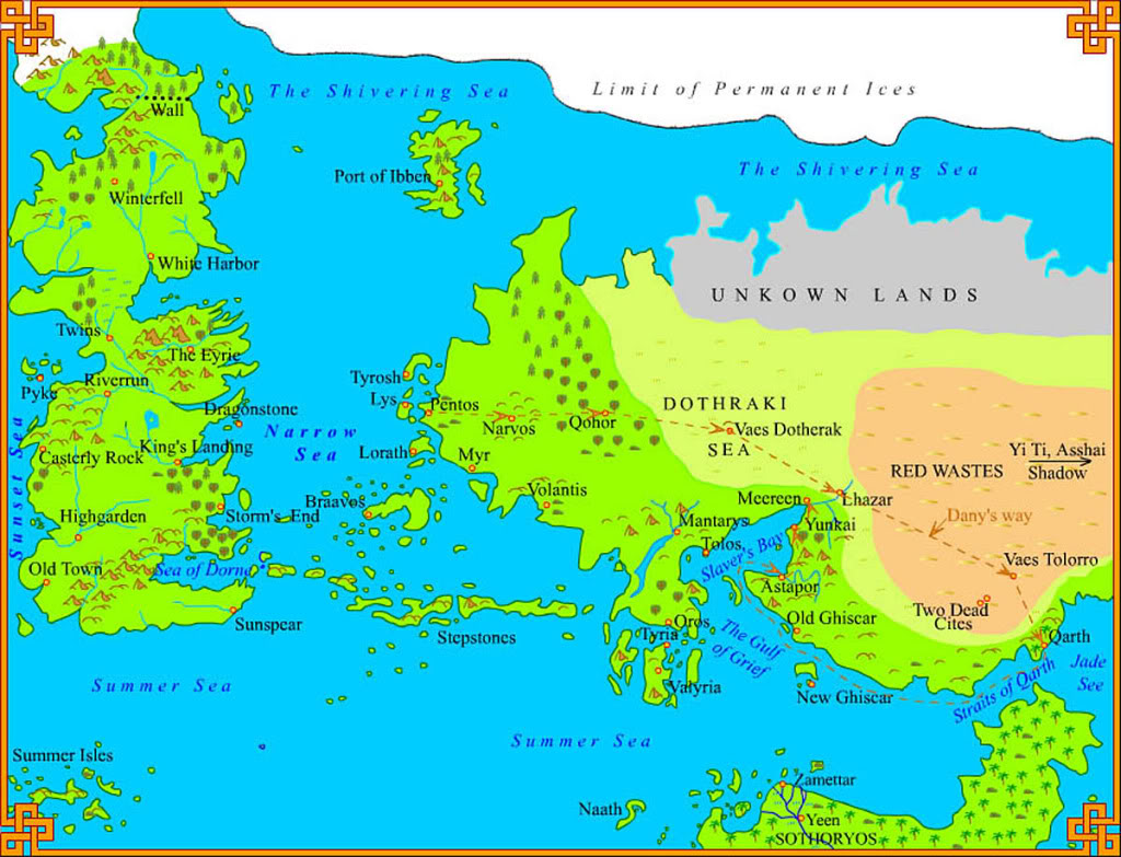 Game Of Thrones La Mappa Interattiva Di Westeros Ed Essos 3 114349