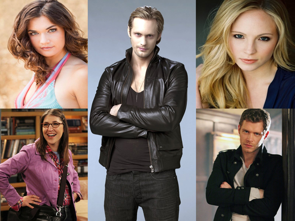 True Blood, Chicago Fire, The Vampire Diaries, The Big Bang Theory