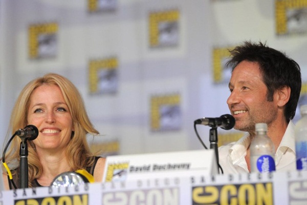 X Files David Duchovny e Gillian Anderson_San Diego Comic Con 2013