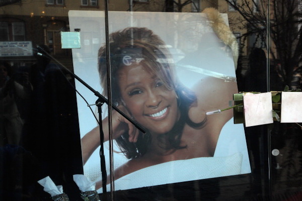 Whitney Houston foto ricordo