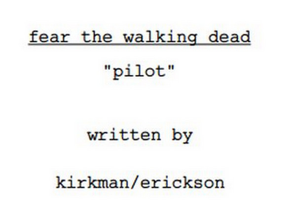 Fear The Walking Dead