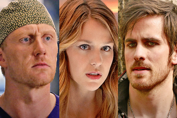 Greys Anatomy, Supergirl, OUAT spoiler