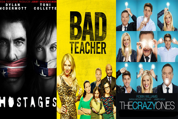 CBS cancella The Crazy Ones, Bad Teacher, Hostages e Intelligence